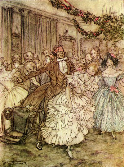 Canto di Natale di Charles Dickens da Arthur Rackham